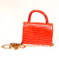 Elegant Mini Crocodile Pattern Handbag