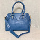 Crocodile pattern handbag