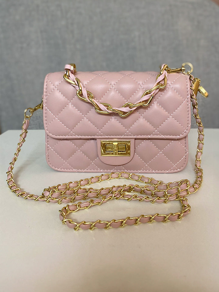 Rose Chain Clutch bag